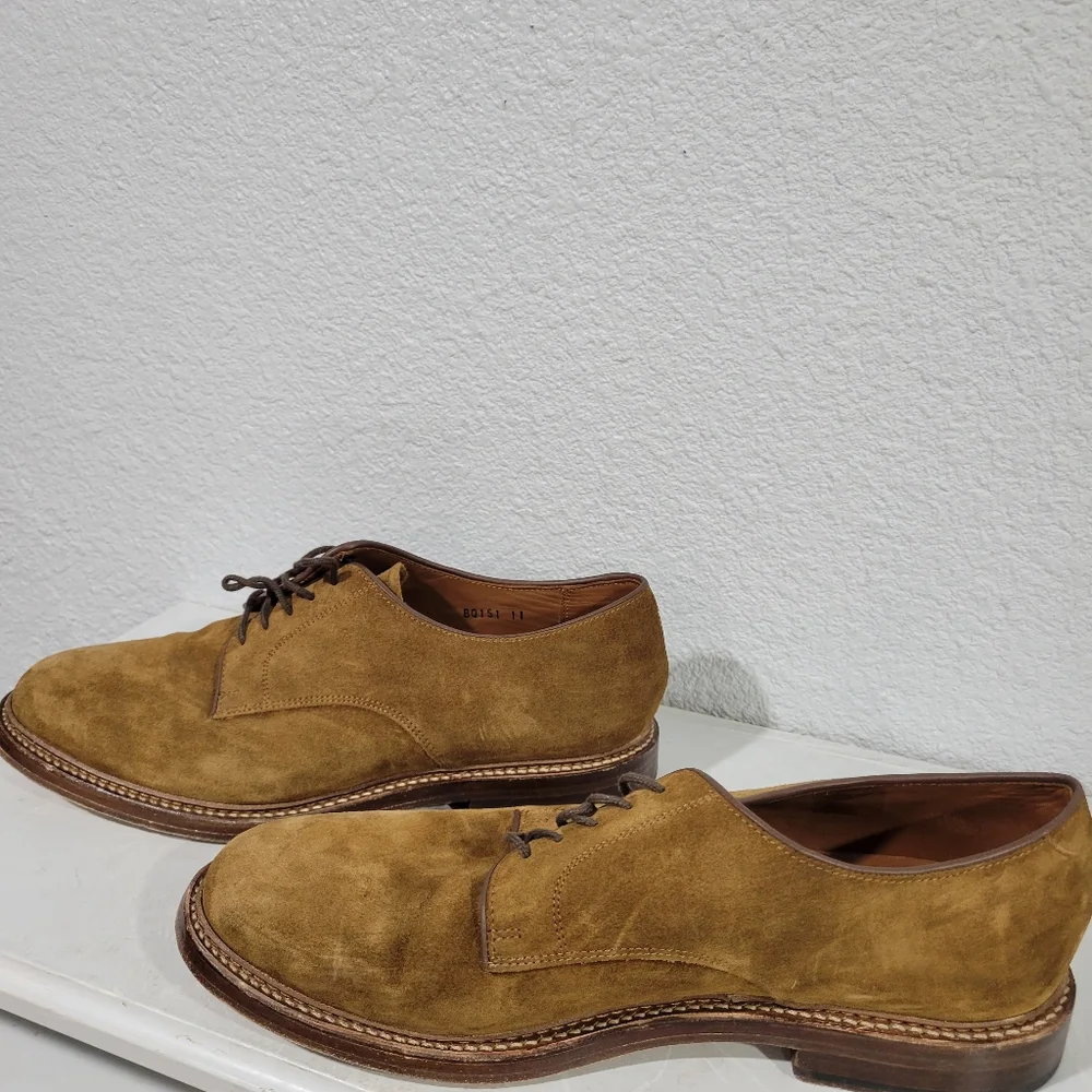 J Crew Ludlow derbys in suede Size 11 Brown Suede BQ151
